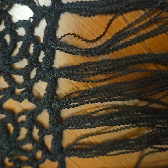 Vintage, knitting, handmade long 🧣 scarf - Picture 5 of 6